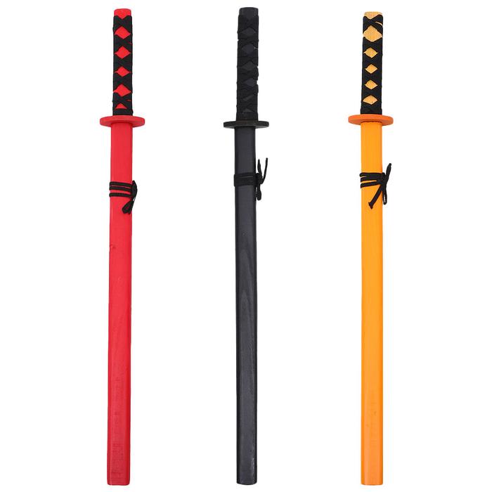 Samurai Sword Toy Halloween Party Cosplay Wooden Katana Wood Samurai