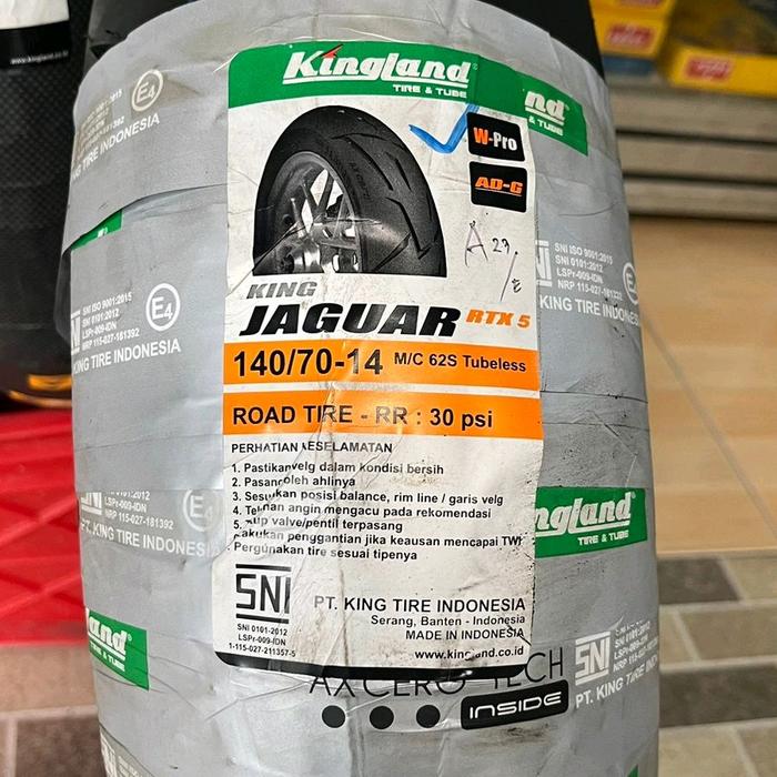 RTX 5 140/70-14  Kingland