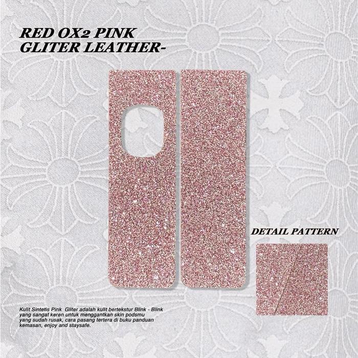 Skin Case Ox Pro 2 Case || Gliter Pink Terlaris Terlaris