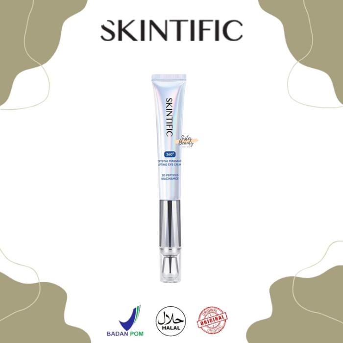 SisterBeauty - [BPOM] Skintific 360 Crystal Massager Lifting Eye Cream