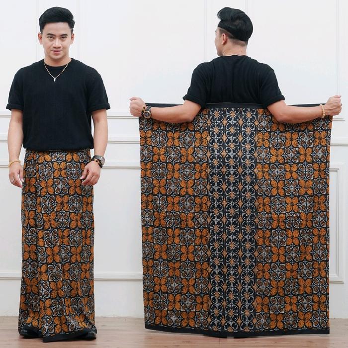 Yazid Bustomi 22 Sarung Batik Pria Dewasa Katun Muslim Motif Pekalongan Santri Lembut Nyaman Lembut