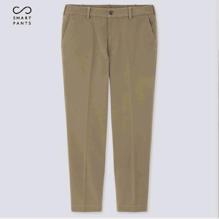 Celana Panjang Uniqlo Chino Smart Pants Uniqlo EZY Ankle - Length Pants