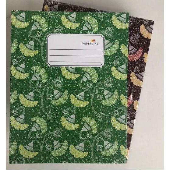 BUKU TULIS HARD COVER PAPERLINE QUARTO / KUARTO / KWARTO 100 LEMBAR
