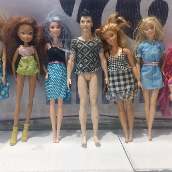barbie ORI mattel preloved utuh minus parts baju dan sepatu