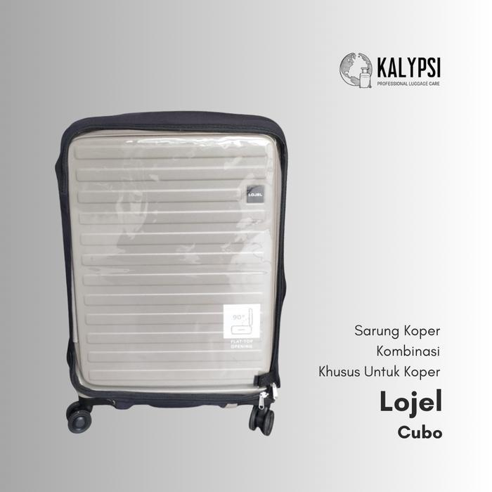 Sarung Koper Luggage Cover Pelindung Koper Untuk Merek Lojel Cubo