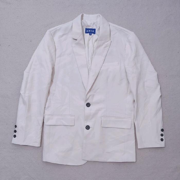 Ader Error Men's Blazer Cream