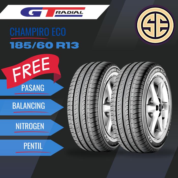 Ban Mobil GT Radial Champiro Eco 185/60 R13 - Champiro Eco 185 60 R13