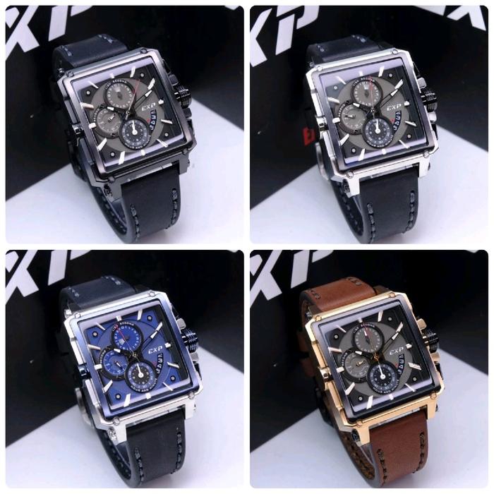 Jam Pria Expedition E6618 / E 6618 Leather Original