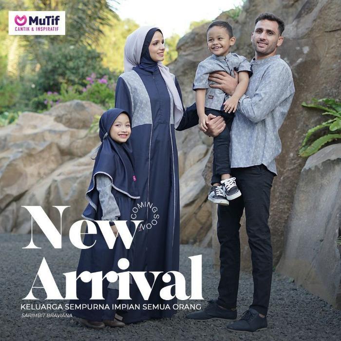 (COD) MUTIF BRAVIANA - AZRIEL - AUREL - BRAVIANO Navy Blazer ll Terbaru sarimbit keluarga 2022 bahan