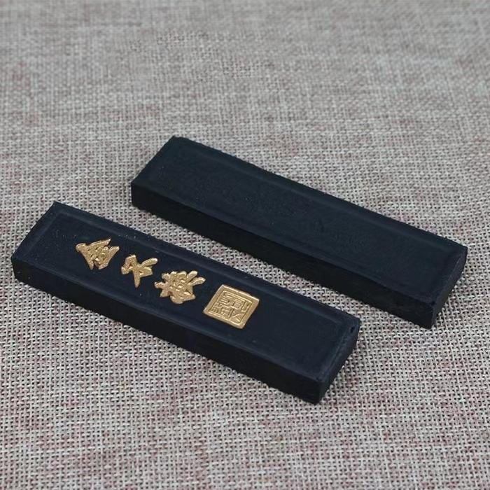 Ink Stick / Tinta Bak China Kaligrafi Cina Jepang dan Arab Batangan Padat Ink Stick