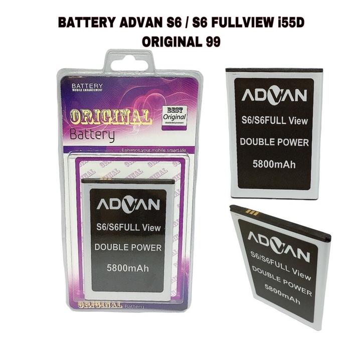 Battery Baterai Batre Advan S6 S6 Fullview I55D Original 99