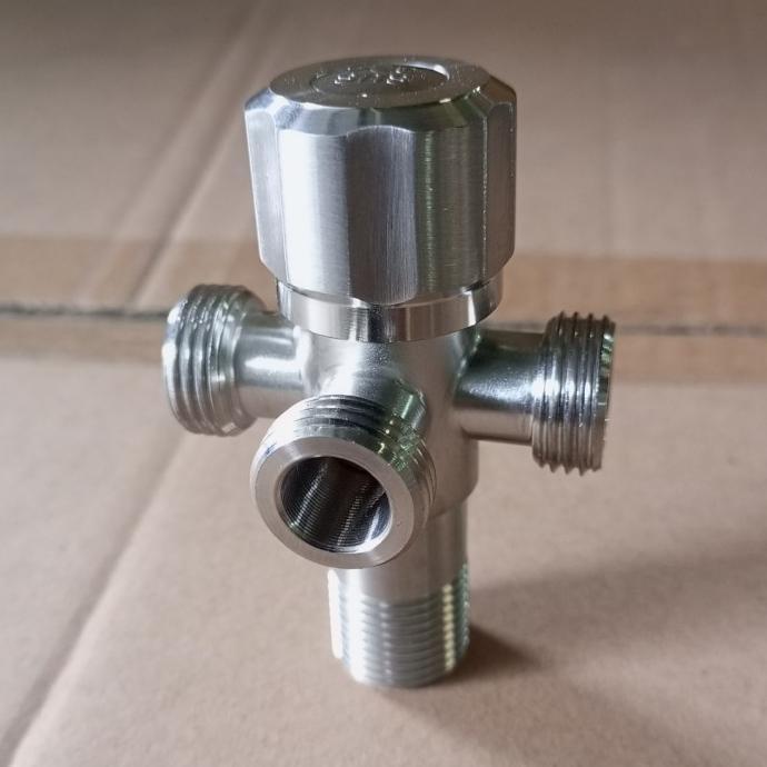 (Cooger) Stop Kran Cabang Stop Kran Air Cabang 3 Stainless 304