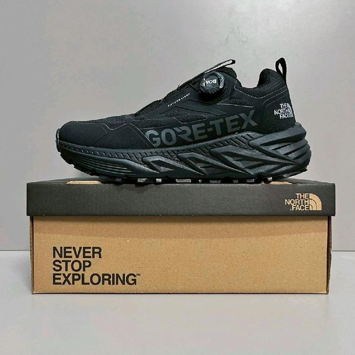 Sepatu THe North Face GTX Boa black Original Guarantee