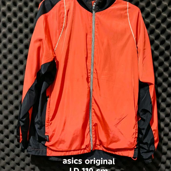Jaket asics original preloved