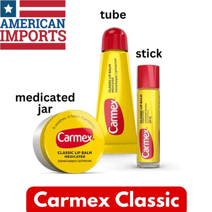 CARMEX CLASSIC TUBE, JAR, STICK - PILIH VARIANT