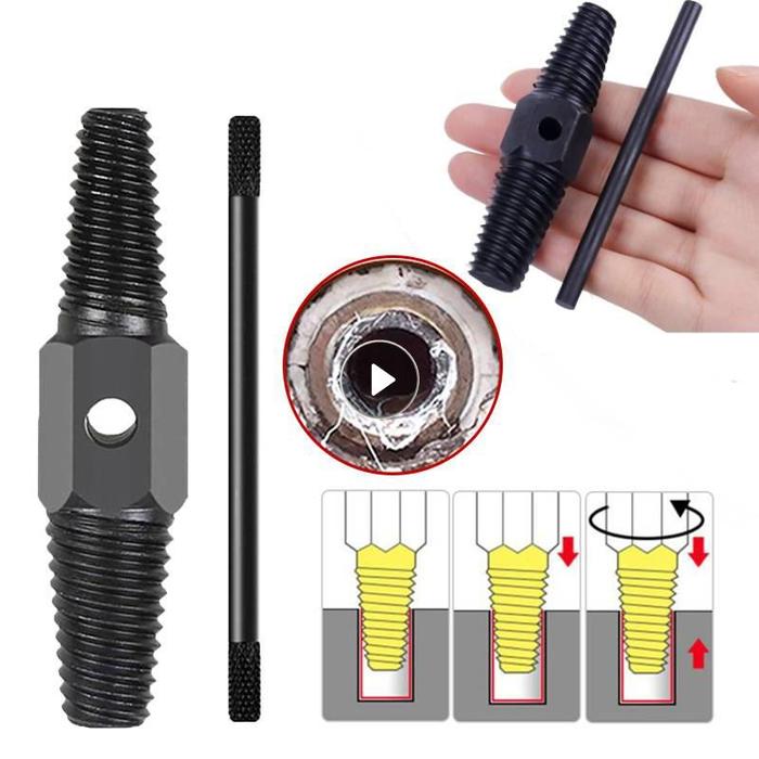 Faucet Valve Screw Extractor Damaged Water Pipe Faucet Screw