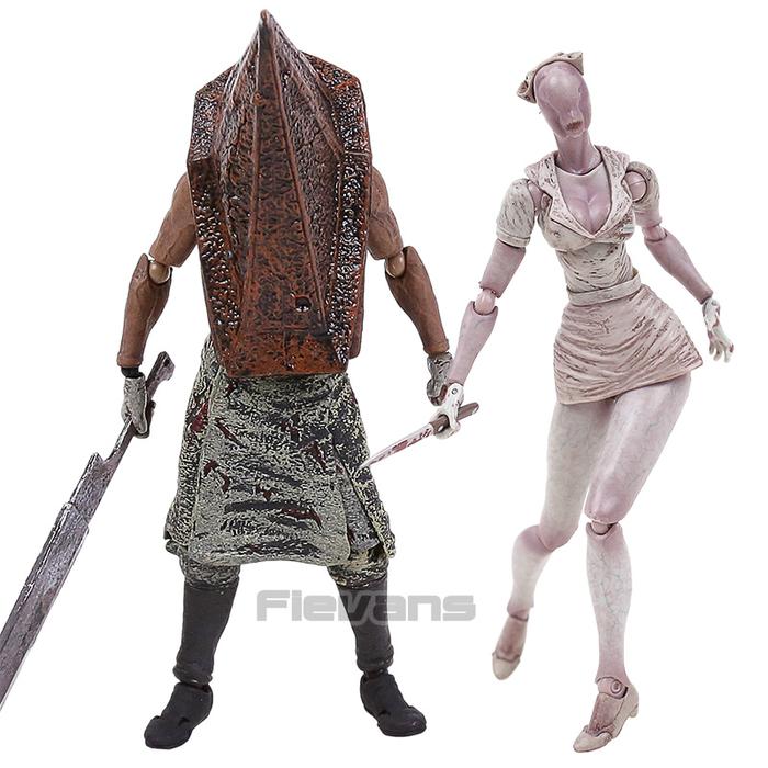 Silent Hill Figma SP-061 Bubble Head Nurse / SP-055 Red Pyramd Thing