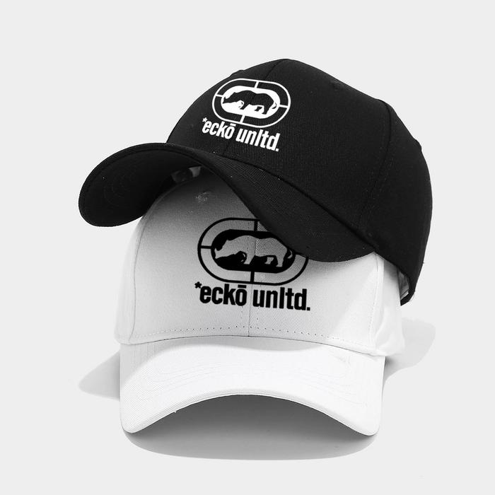 1 "ecko unltd" printed Polyester Hardtop baseball cap outdoor fashion accessory hat, adjustable, lig