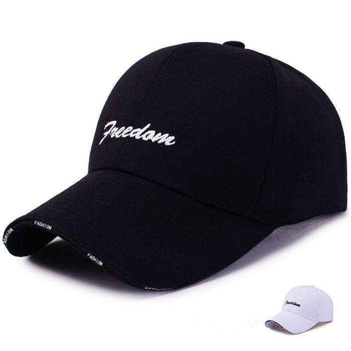 Topi baseball pria wanita bidang topi lebar bikin wajah terlihat tirus fashion Topi original bordir 