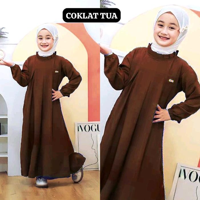 GAMIS ANAK AZILA CRINGKLE