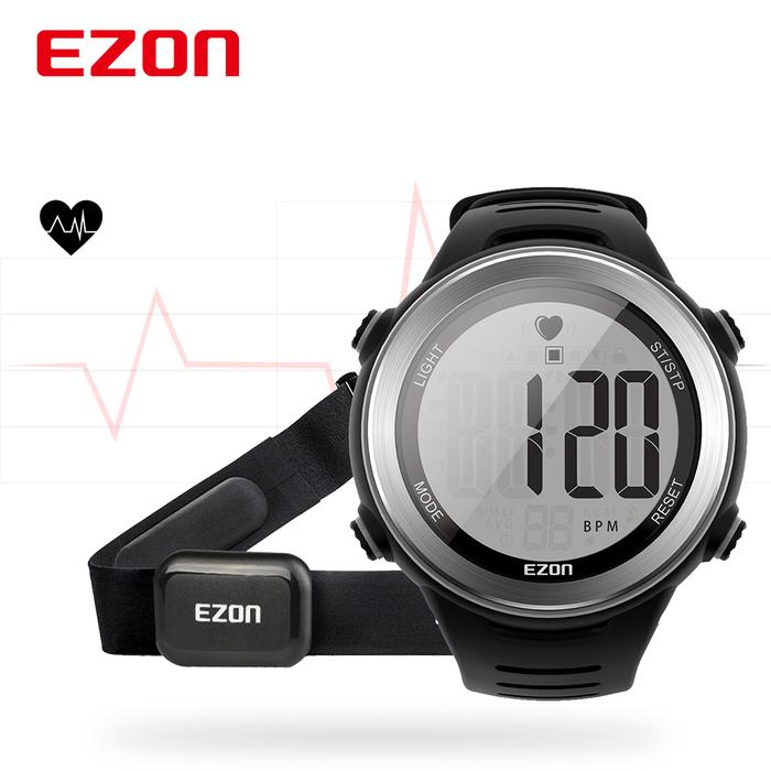New Arrival EZON T007 Heart Rate Monitor Digital Watch Alarm