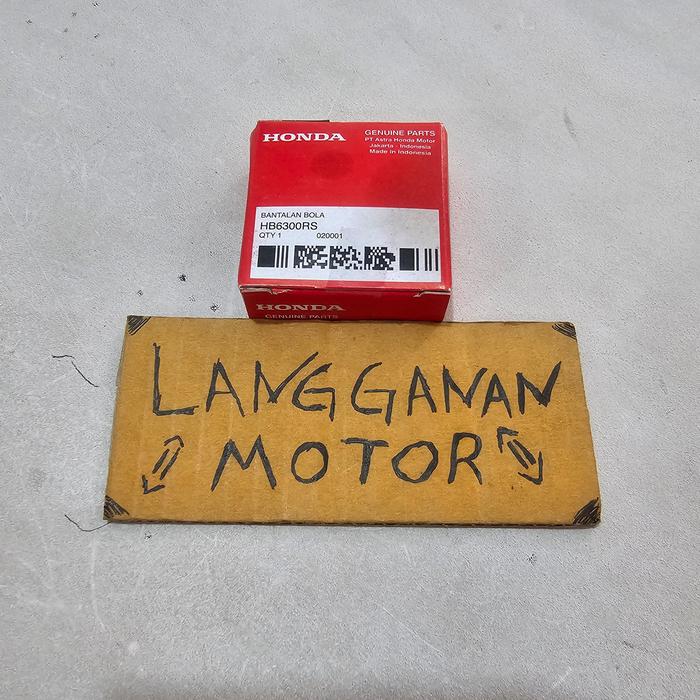 BEARING LAHAR LAHER RODA DEPAN MESIN GRAN MIO 6300RS HB6300RS HARGA SATUAN