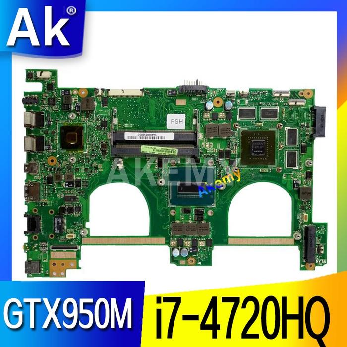 Motherboard Laptop AK N550JX Mainboard UNTUK Asus N550JV G550J N550J