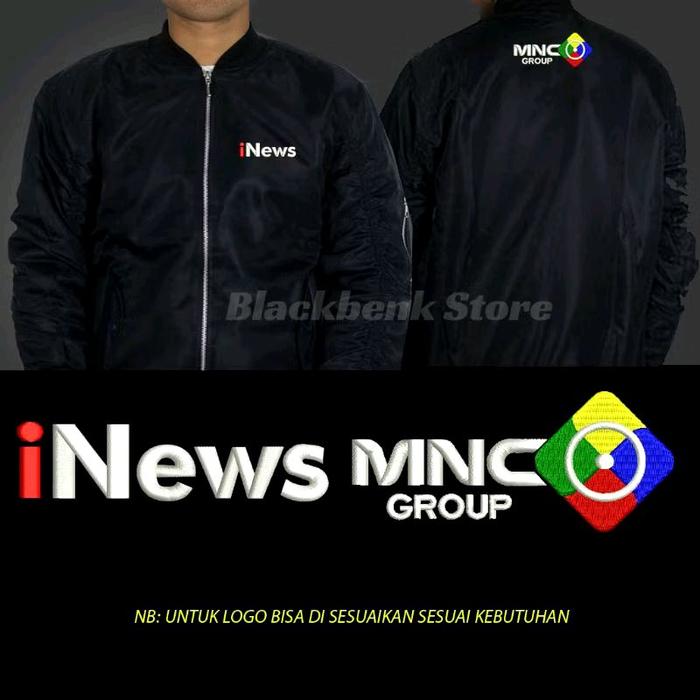 jaket bordir MNC group jaket MNC group jaket bomber MNC group Jaket kerja MNC group Jaket seragam MN