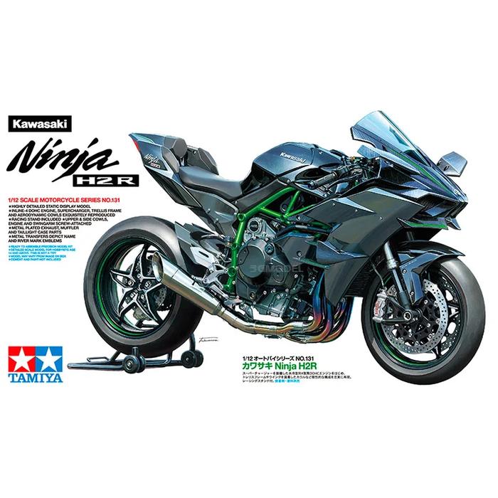 1/12 Scale Motorcycle Assembly Model Building Kits for Kawasaki Ninja H2R Motorcycle Model kit  Tami