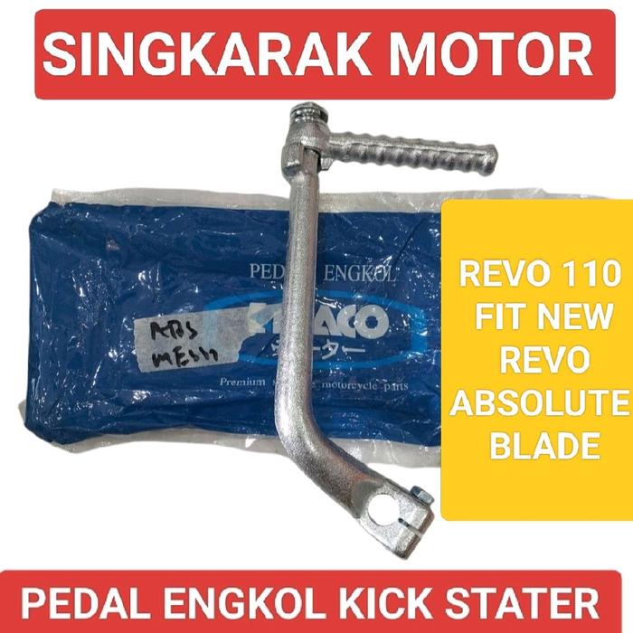 PEDAL ENGKOL KICK STATER HONDA REVO 110 SUPRA FIT NEW REVO ABSOLUTE BLADE KUALITAS TERBAIK Motorcycl