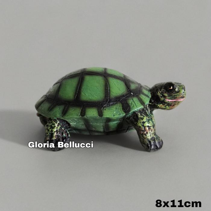 patung pajangan kura2 brazil kura kura brasil kecil turtle dekorasi rumah