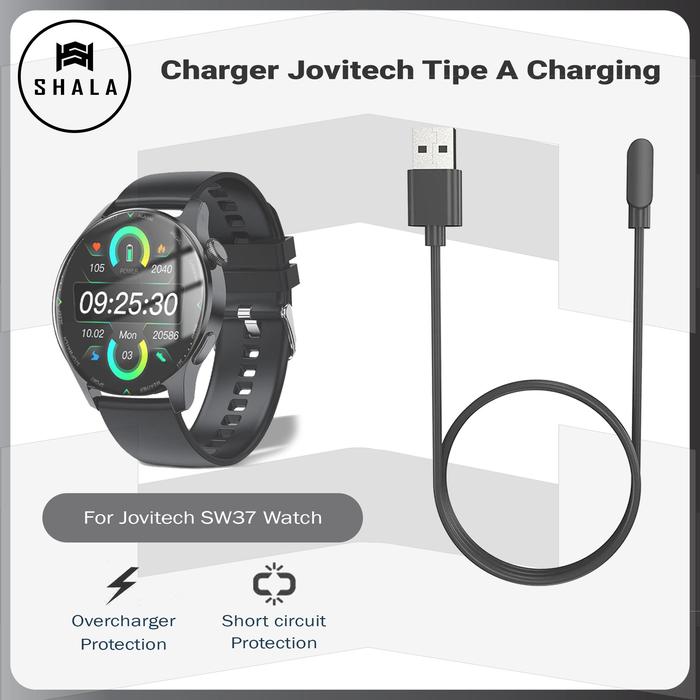 Kabel Charger Jovitech SW37 Smartwatch Tipe A Charging