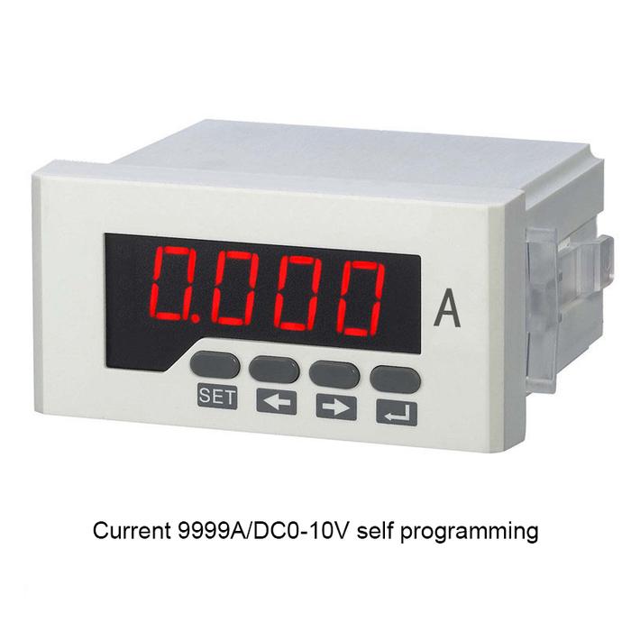 0-10V Tachometer digital display inverter 4-20MA input display frequency Hz motor speedometer tachom
