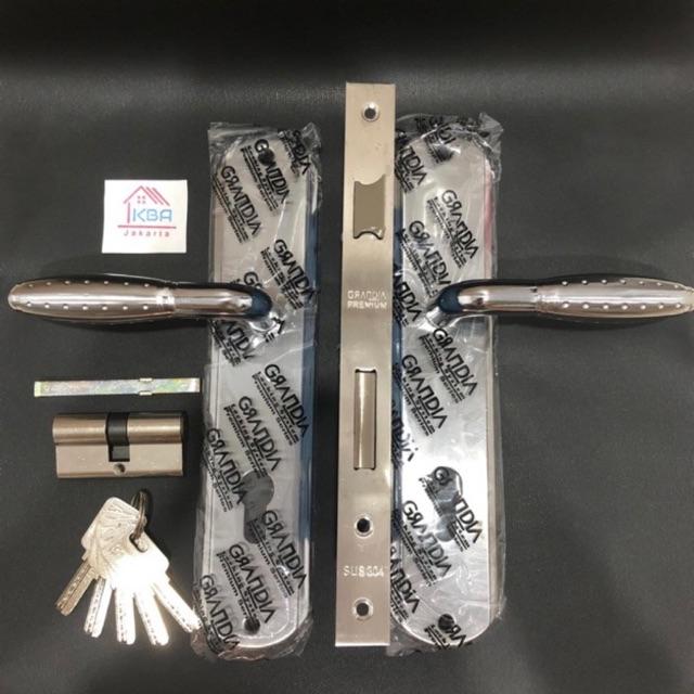 Gagang Handle Pintu Rumah Kunci ukuran Besar Grandia