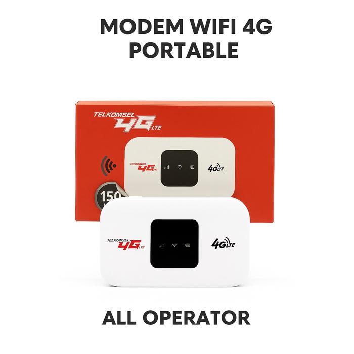 Super Murah! Modem Wifi Mifi Portable 4G Unlock All Operator Baru