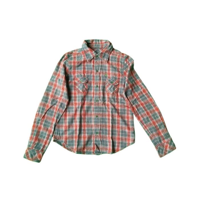 Vintage Late 90s Y2K Hysteric Glamour Archive Plaid Shirt Kemeja Atasan Cewek Flanel Flannel Origina