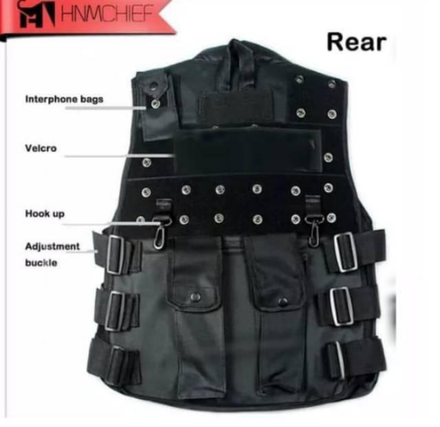 New / Rompi Militer Tactical Vest Swat Police Fbi Airsoft Gun Combat Baju Jaket