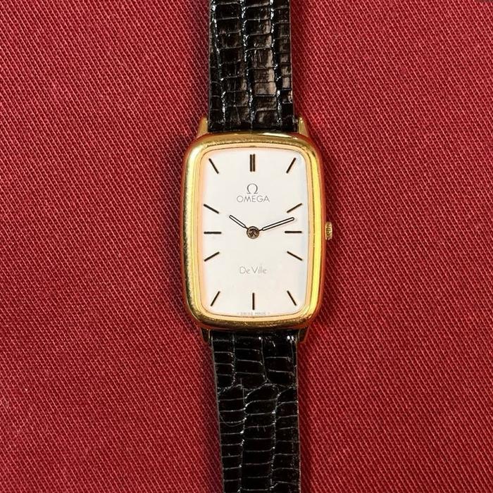 Jam tangan Omega De Ville, Manual Winding Movement, Ladies Classic Watch