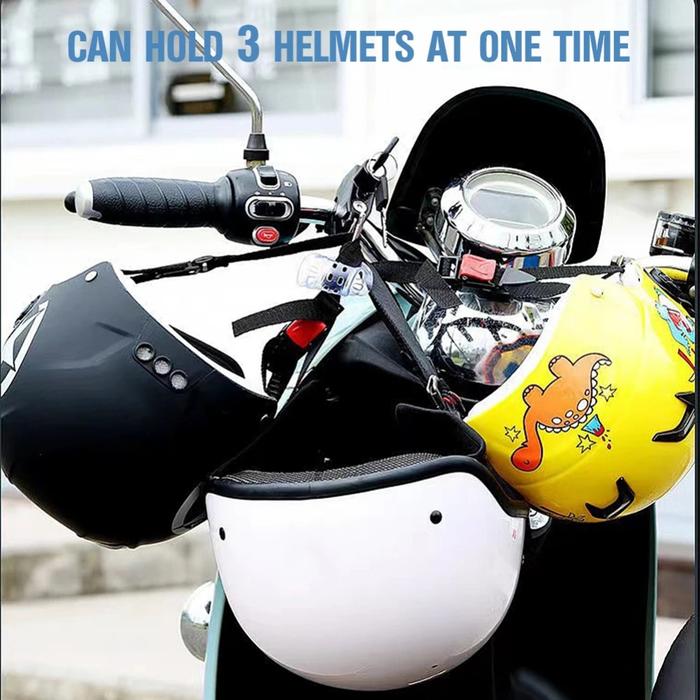 Aluminium Kunci Helm Motor / Kunci Gantungan Helm / Gembok Helm Anti/Pengaman Helm Anti Maling Warna