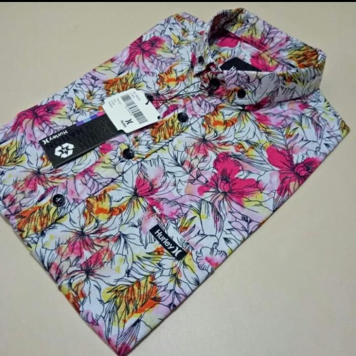 U♫GQ KEMEJA PANTAI HURLEY 4 X☎YY