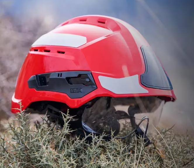 MSA Helmet Rescue F2XR With Lighting Modular