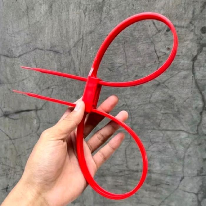 Borgol Plastik Jatah Polri Polda Metro Original - Merah