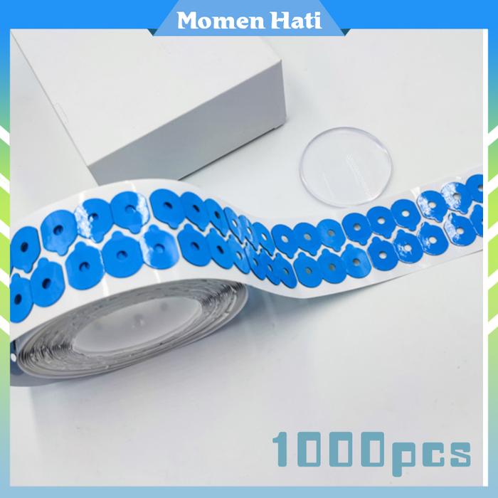 1000Pcs Nose Pad Kacamata Optical Eyeglasses Lens Edging Non-Slip Blocking Pad Sticker