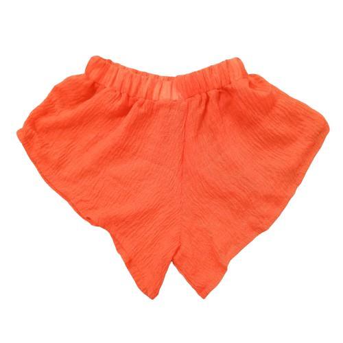 Celana Pendek Wanita Ukuran One Size Bahan Polter Solid Warna Motif Polosan Model Shortpants 1325 *