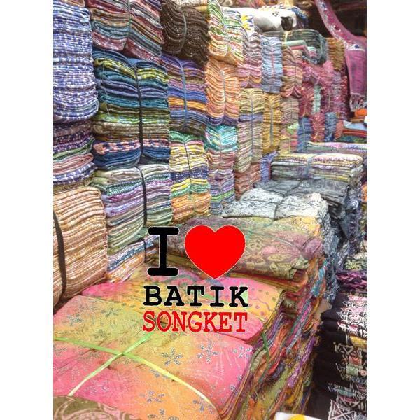 GUYS BELII Doby jumputan asli bahan batik palembang kain kebaya baju batiksongket PREMIUM