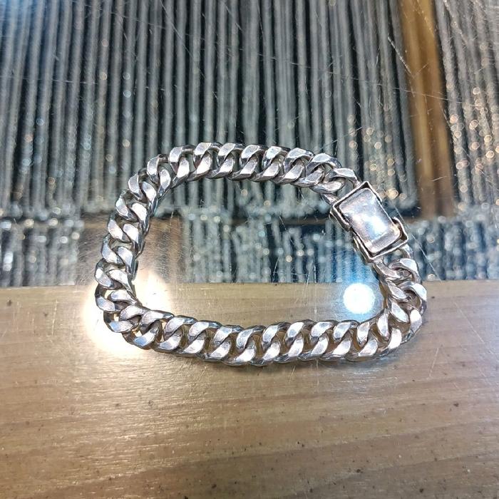 GELANG SISIK NAGA PERAK MURNI