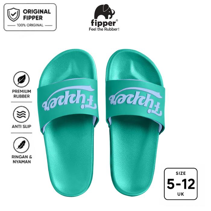 Fipper - Slip On Ace  Green (Macaw) / Green (Macaw) / Blue (Echo)