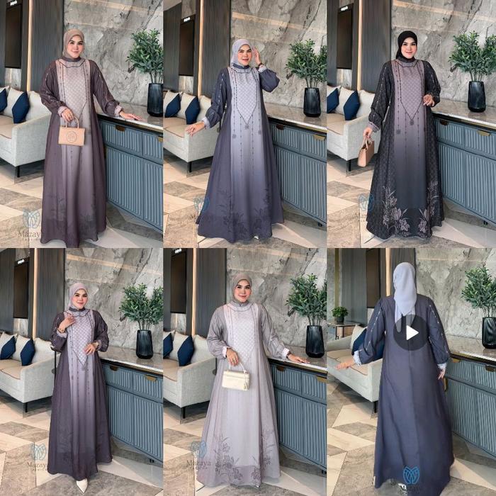 NADSIRA VSAT MAZAYA DRESS GAMIS MODE TERBARU BEST SELLER DAN REAL ORIGINAL