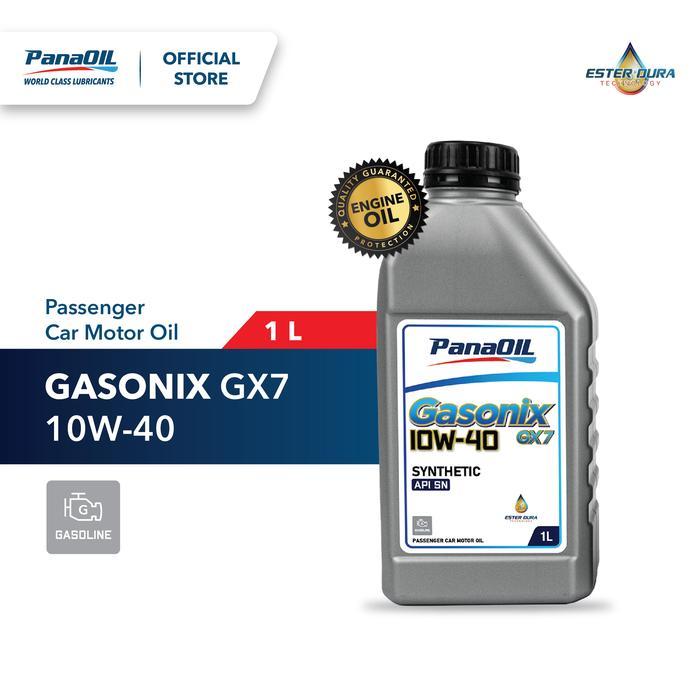 Oli Mobil Panaoil Gasonix Gx7 10W-40 Synthetic Ester Dura Api Sn/Cf 1L -Gratisongkir