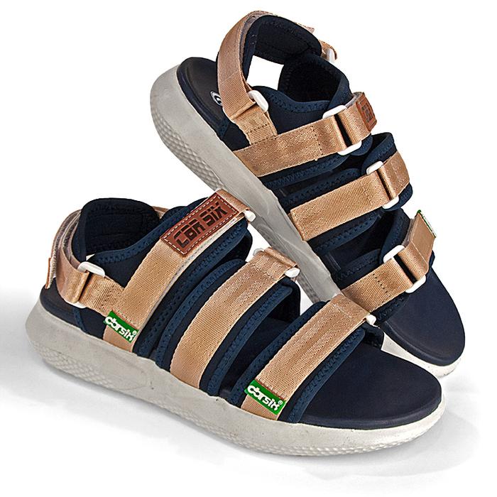 CBR SIX / Sandal kasual wanita tali webbing / Model angkle strap gladiator tali belakang bisa dilepa